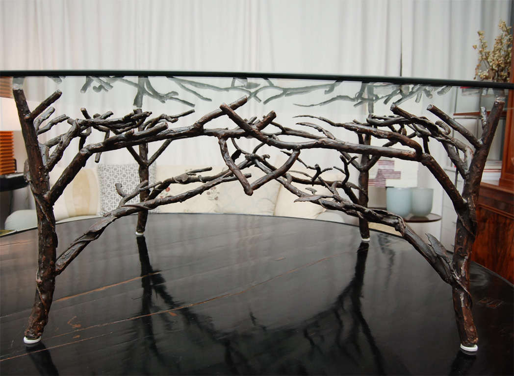 coffee table base for glass top