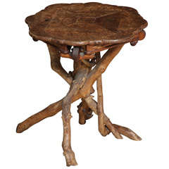 Antique Interesting Twig Table