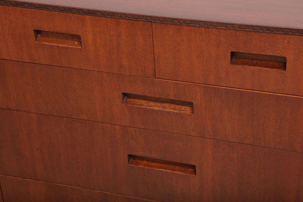 Frank Lloyd Wright Mahogany Dresser 1