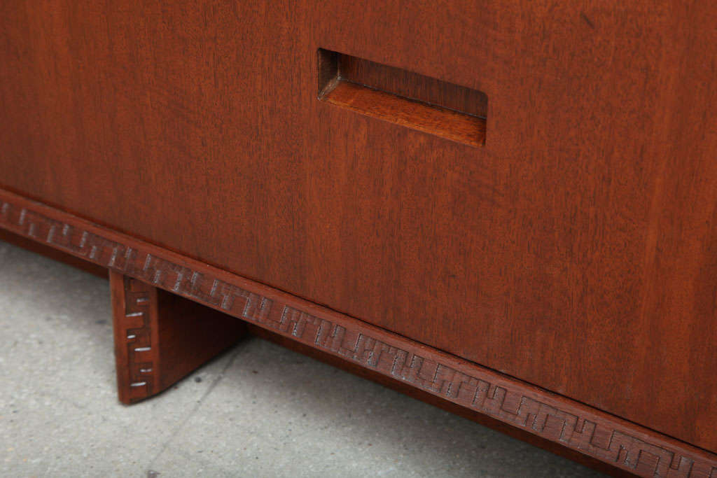 Frank Lloyd Wright Mahogany Dresser 3
