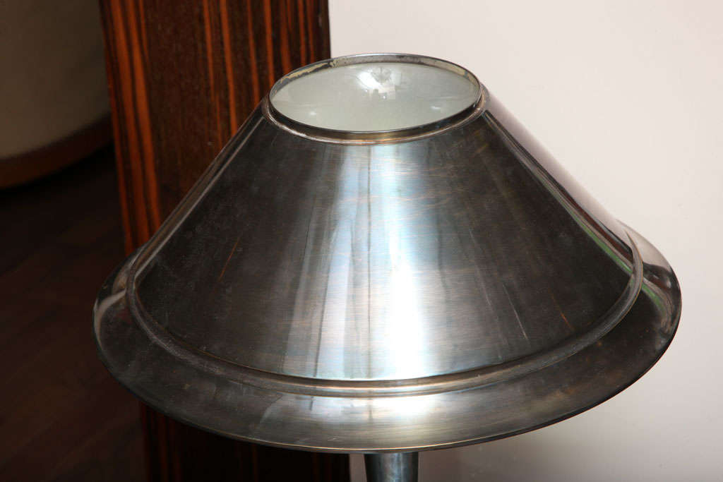 Milieu du XXe siècle Lampe de Table Art Déco Française par Perzel en vente
