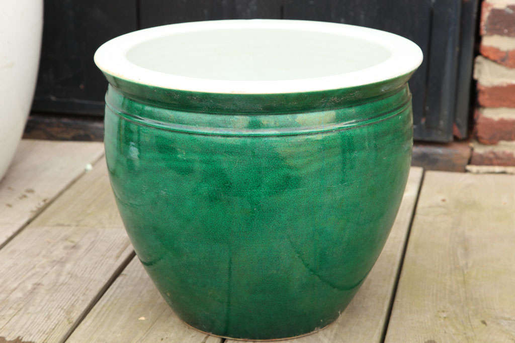 Green Chinese Fish Bowl