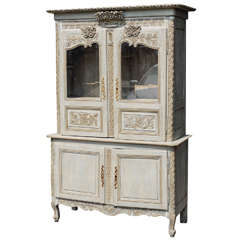 Antique A 19th Century French Country Cabinet