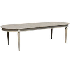 A Gustavian Style Dining Table