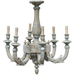 A Six-Light French Chandelier A Six-Light French Chandelier