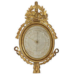 18th Century Louis XVI Period Barometer