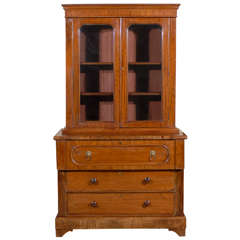 19th Century French Secretary-Vitrine