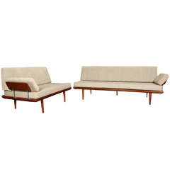 Minerva Corner Sofa 2+3 seating by Peter Hvidt 
Orla Molgaard-Nielsen