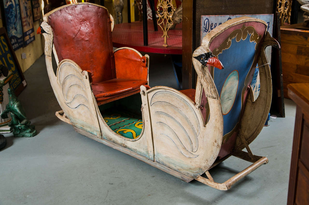 antique child's sleigh for sale