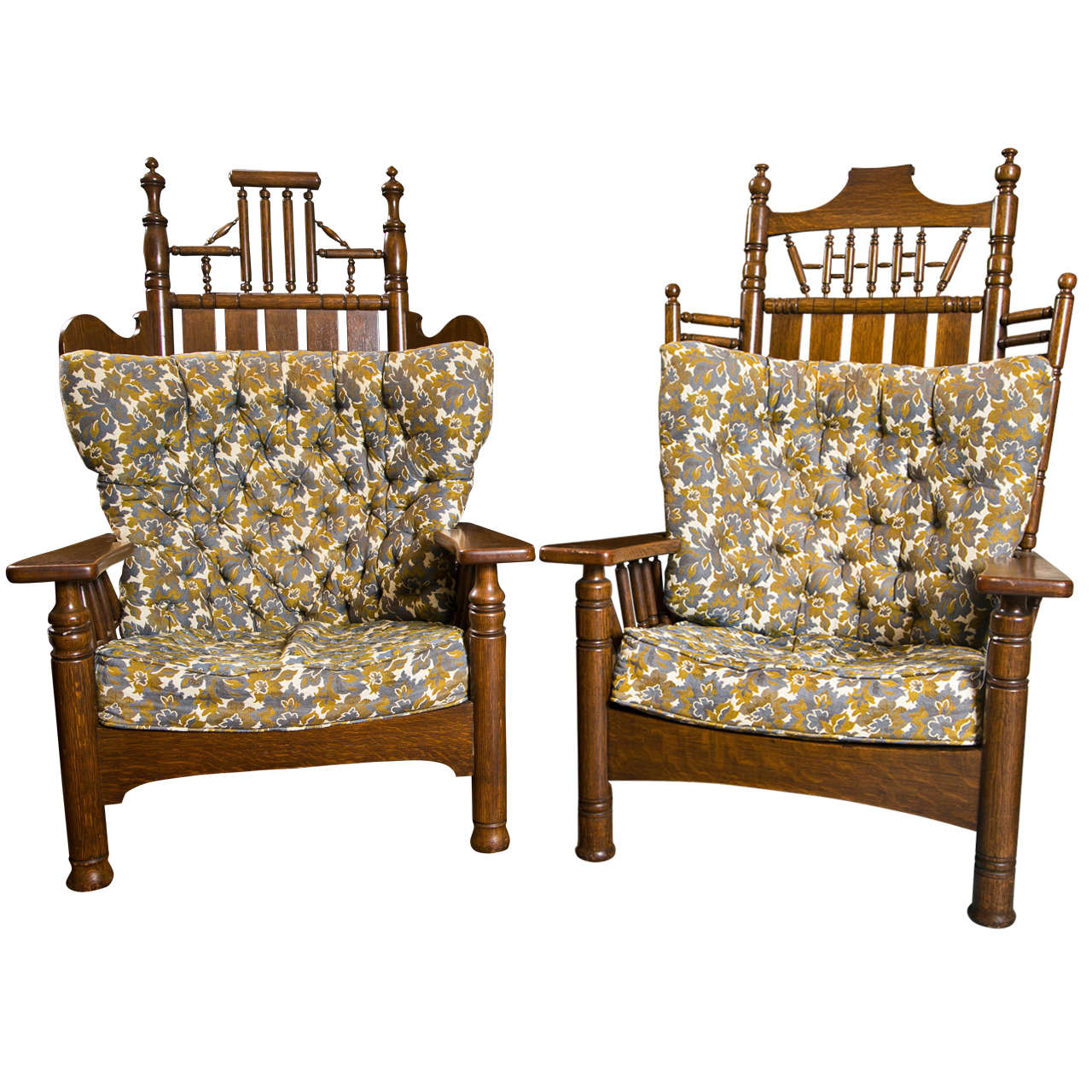 Antique Oak Pair Of King And Queen Chairs For Sale At 1stdibs Antique Oak Pair of King and Queen Chairs For Sale - Antique Oak Pair Of King And Queen Chairs For Sale At 1stdibs