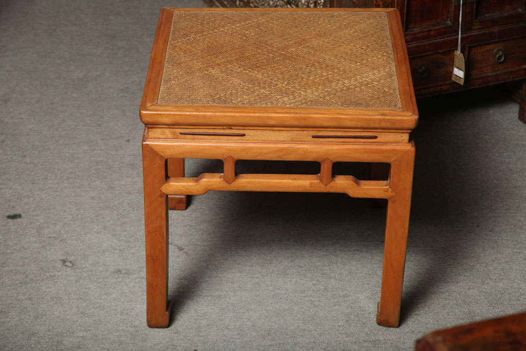 Chinese A pair of Ming Style Side Tables
