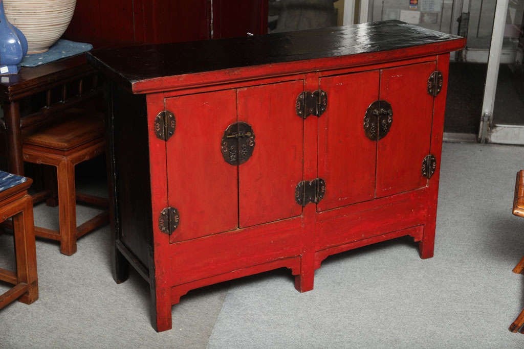 Sideboard, Red Lacquer