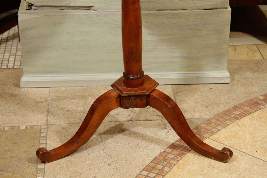 Louis Philippe Fruitwood Two-Tier Stand 1