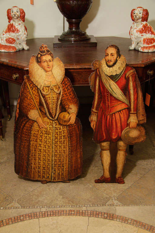 Two 19th Century Painted Dummy Boards
