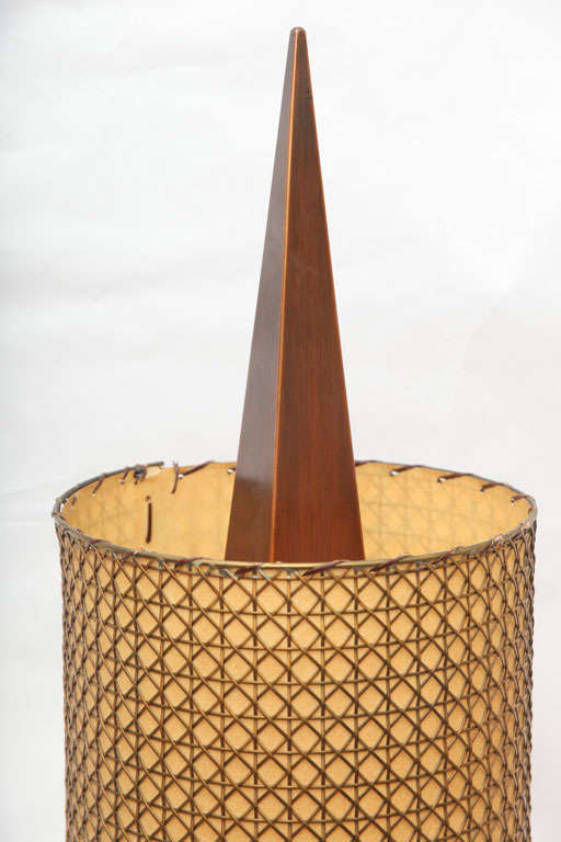 Mid-20th Century 1950s Sculptural Table Lamp by Frederic Weinberg