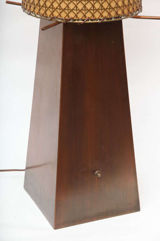1950s Sculptural Table Lamp by Frederic Weinberg 1