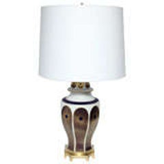 1920s German Transcendental Modernist Porcelain Table Lamp 12