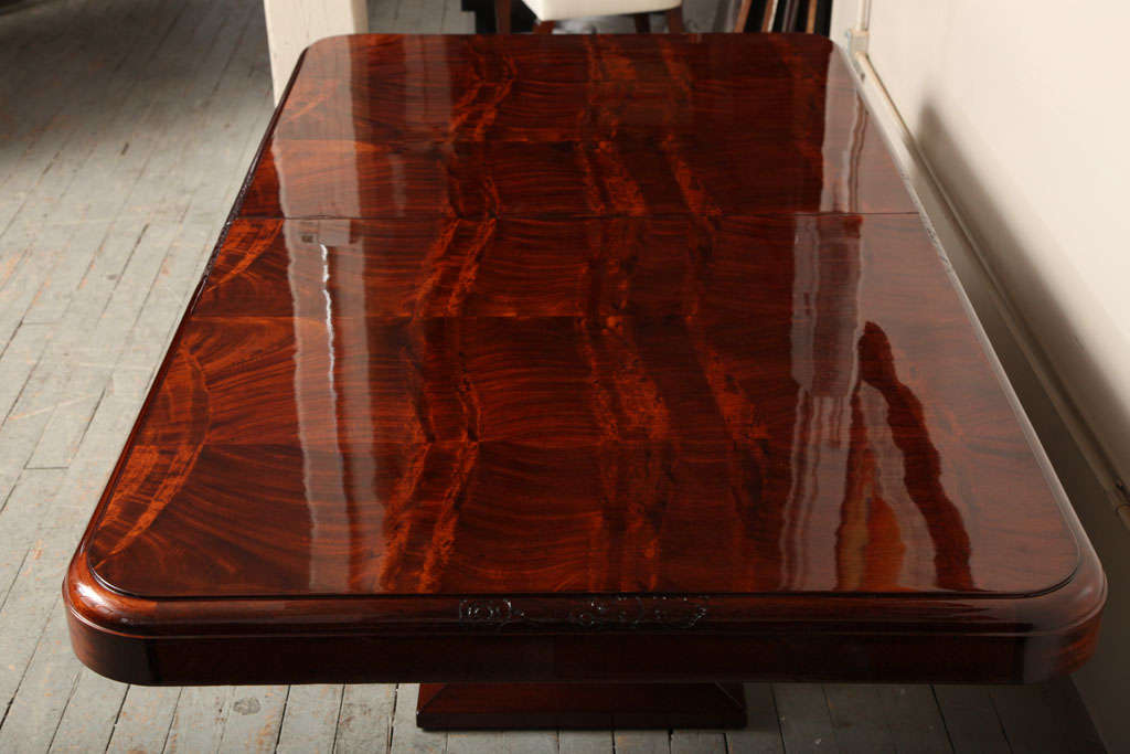 Art Deco Dining Table by Gouffe Jeune For Sale 1