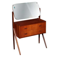 Danish Modern Teak Vanity