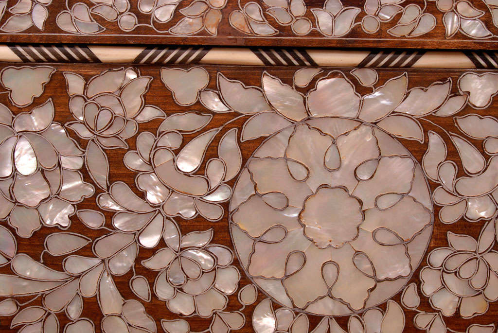 Syrian Mother-of-Pearl Inlaid Commode 4