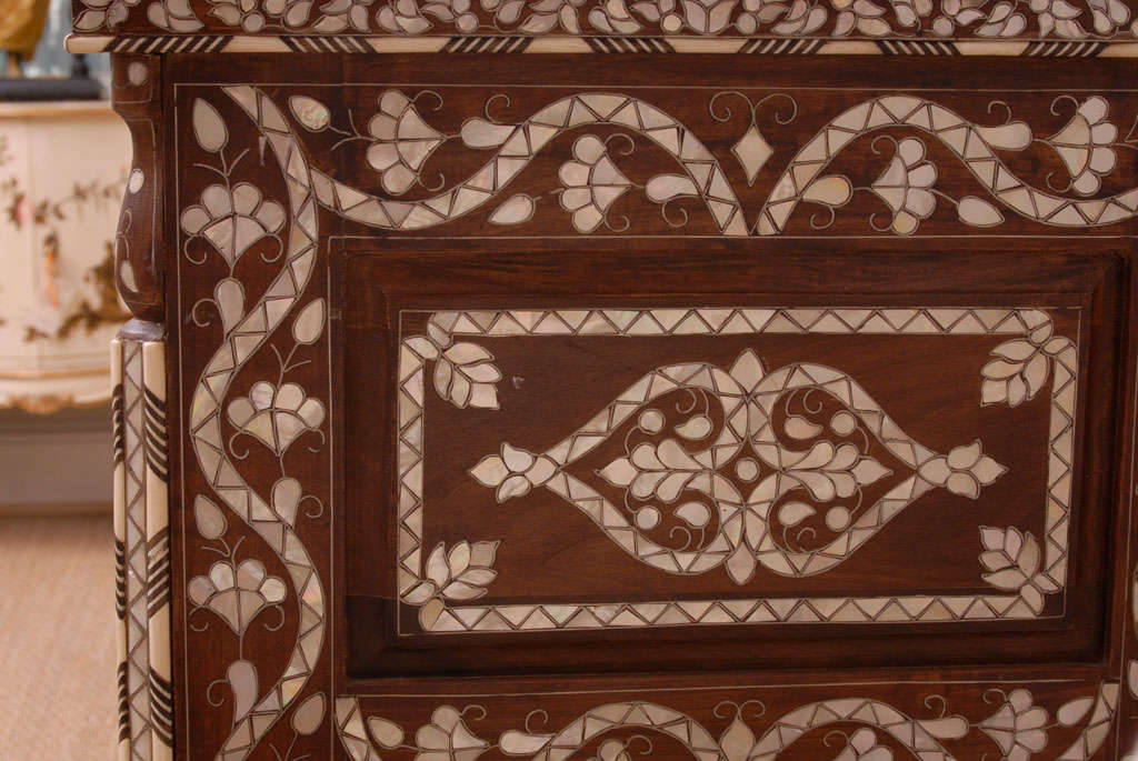 Syrian Mother-of-Pearl Inlaid Commode 5