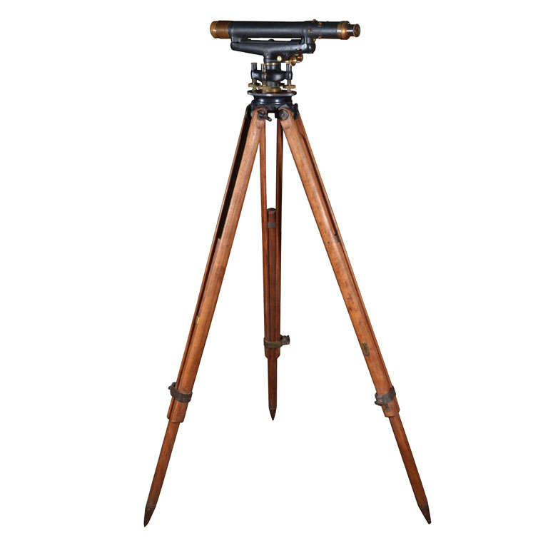 Surveyor's Telescope on Tripod