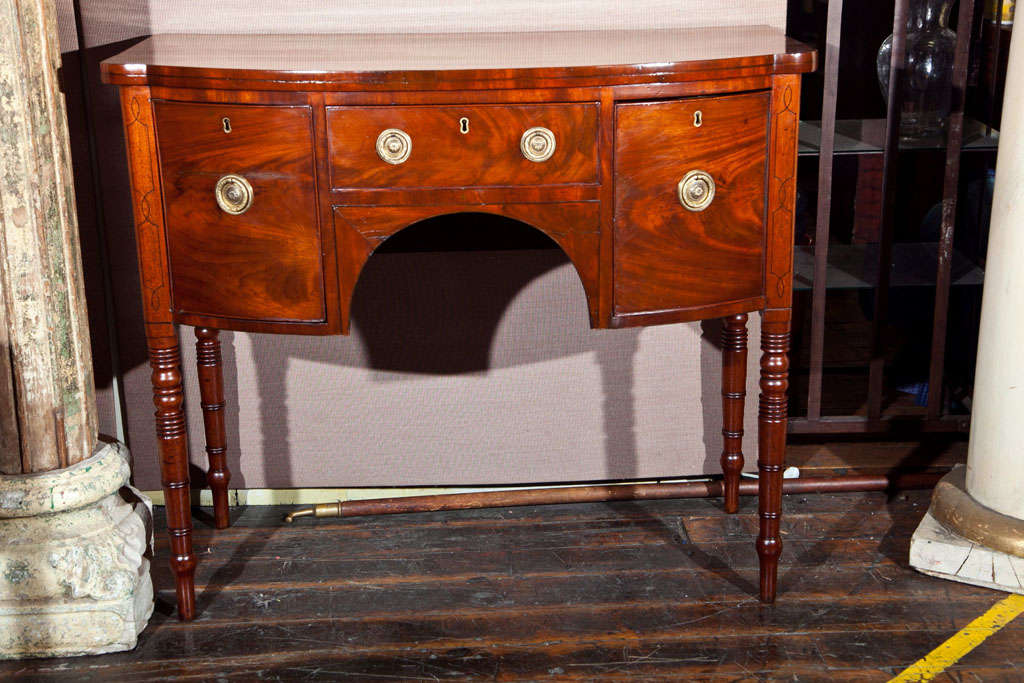British An Antique Diminutive English Sideboard For Sale
