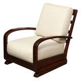 French Deco Lounge Chair