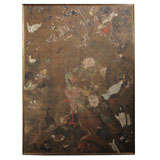Antique 19th C. Japaense Silk Panel