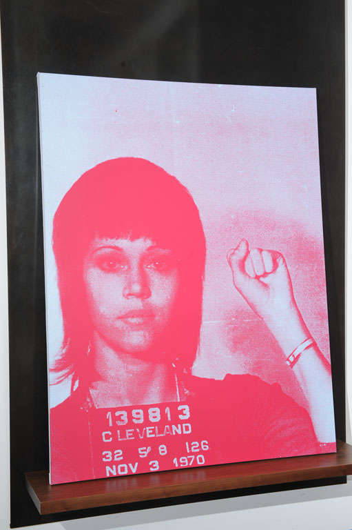 Russell Young, Jane Fonda Screenprint In Excellent Condition For Sale In San Francisco, CA