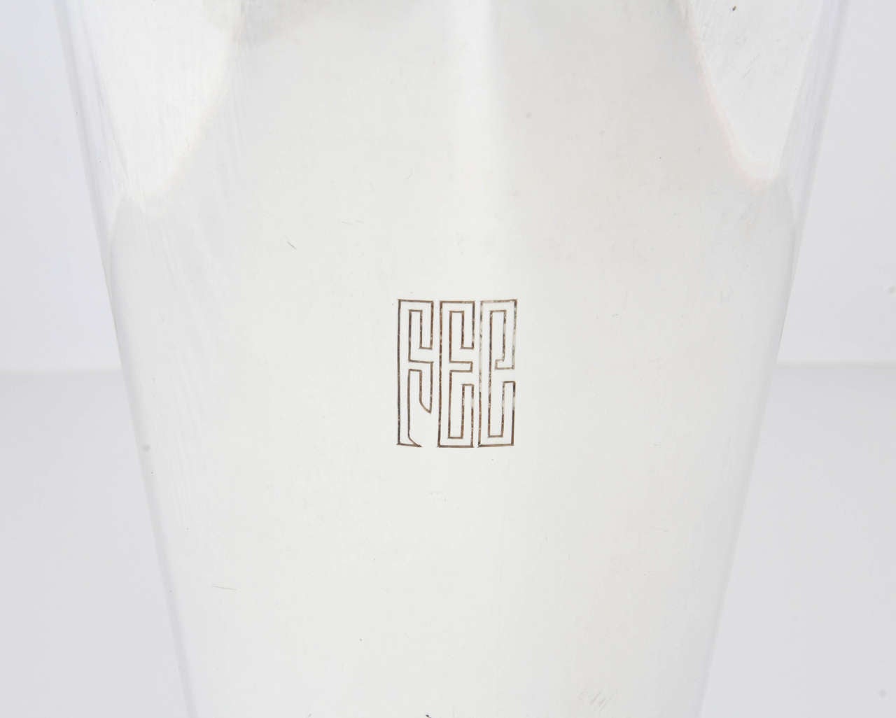 Early 20th Century Gorham Modern American Sterling Silver Vase Prototype by Erik Magnussen