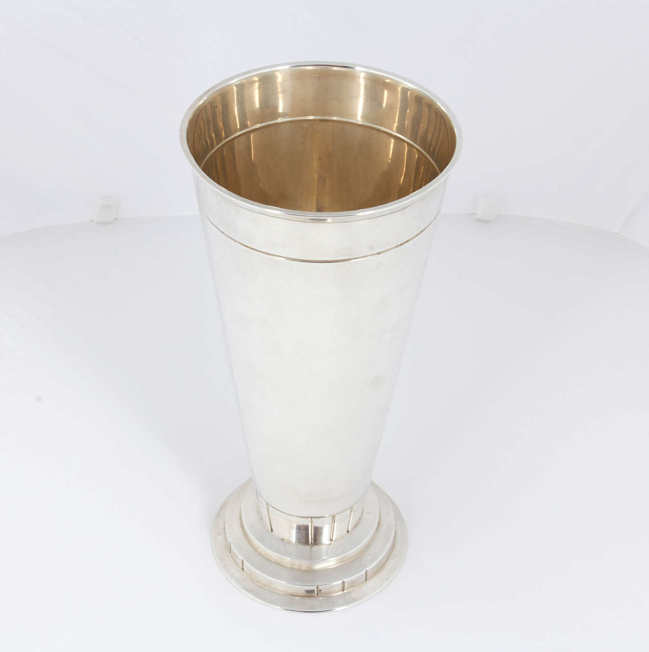 Gorham Modern American Sterling Silver Vase Prototype by Erik Magnussen 1