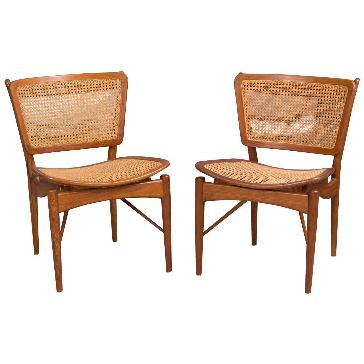 Set of Four Finn Juhl NV -51 Chairs For Sale