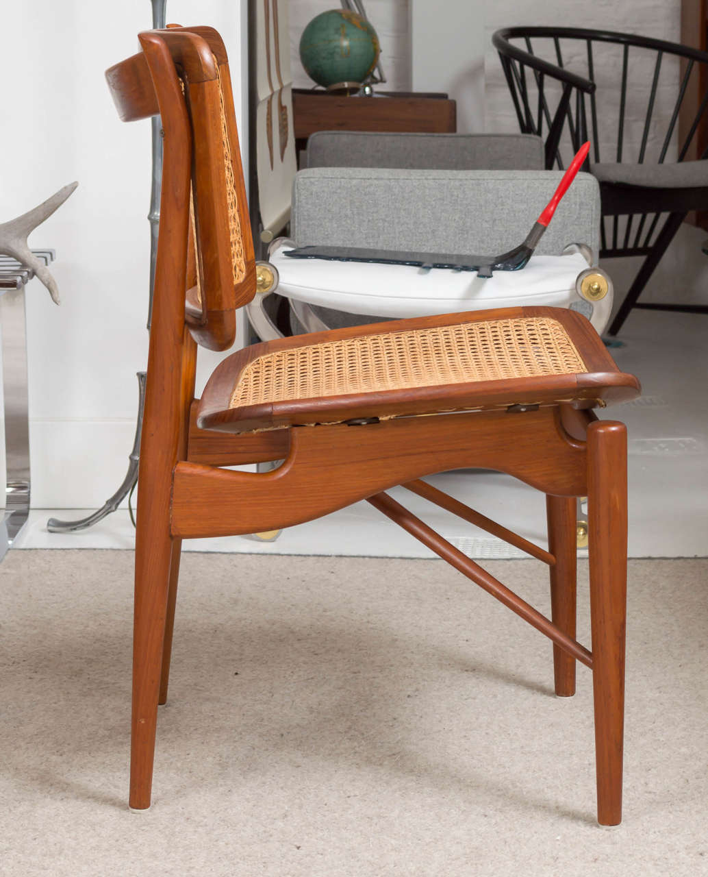 Set of Four Finn Juhl NV -51 Chairs In Excellent Condition For Sale In San Francisco, CA