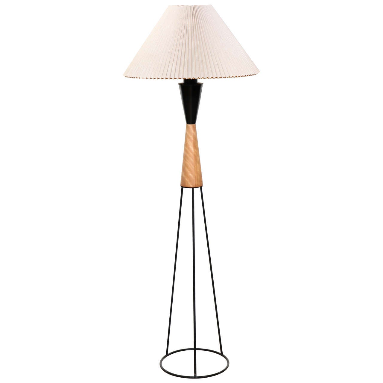 Black Iron Floor Lamp