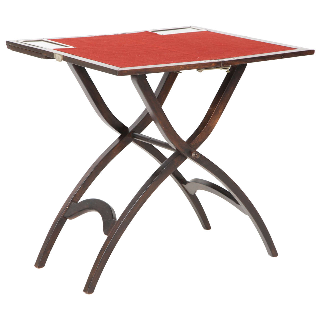 Folding Games Table by Mark Cross For Sale