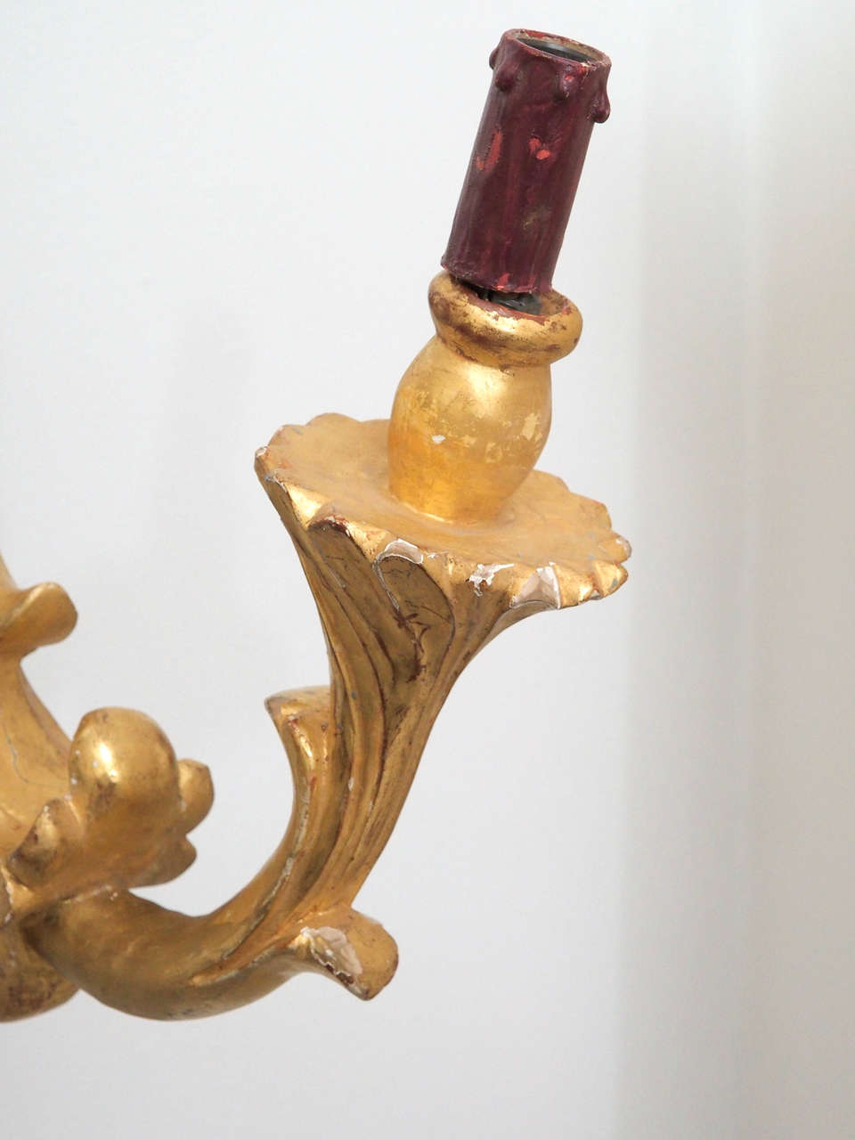European Pair 19th Century of Italian Wall Sconces For Sale