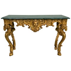 Custom Carved and Gilded Console