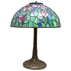 Antique Tiffany "Tulip" Table Lamp