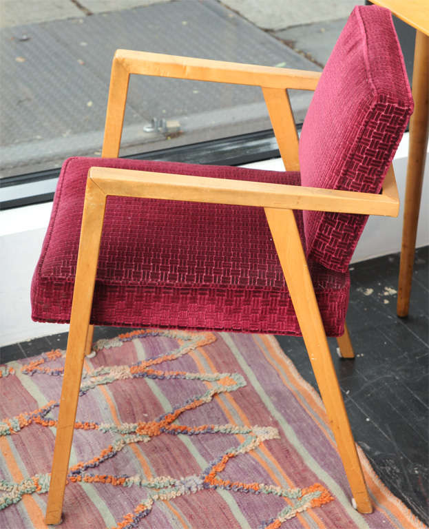 American Franco Albini Armchair. Knoll 1949.