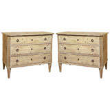 Pair of Swedish Commodes