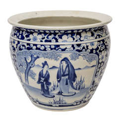 Japanese Porcelain Jardiniere, circa 1900