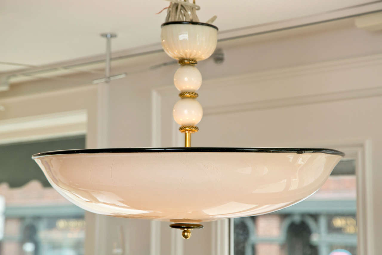 Fabulous Large Murano Pearled Ceiling Fixtures 3