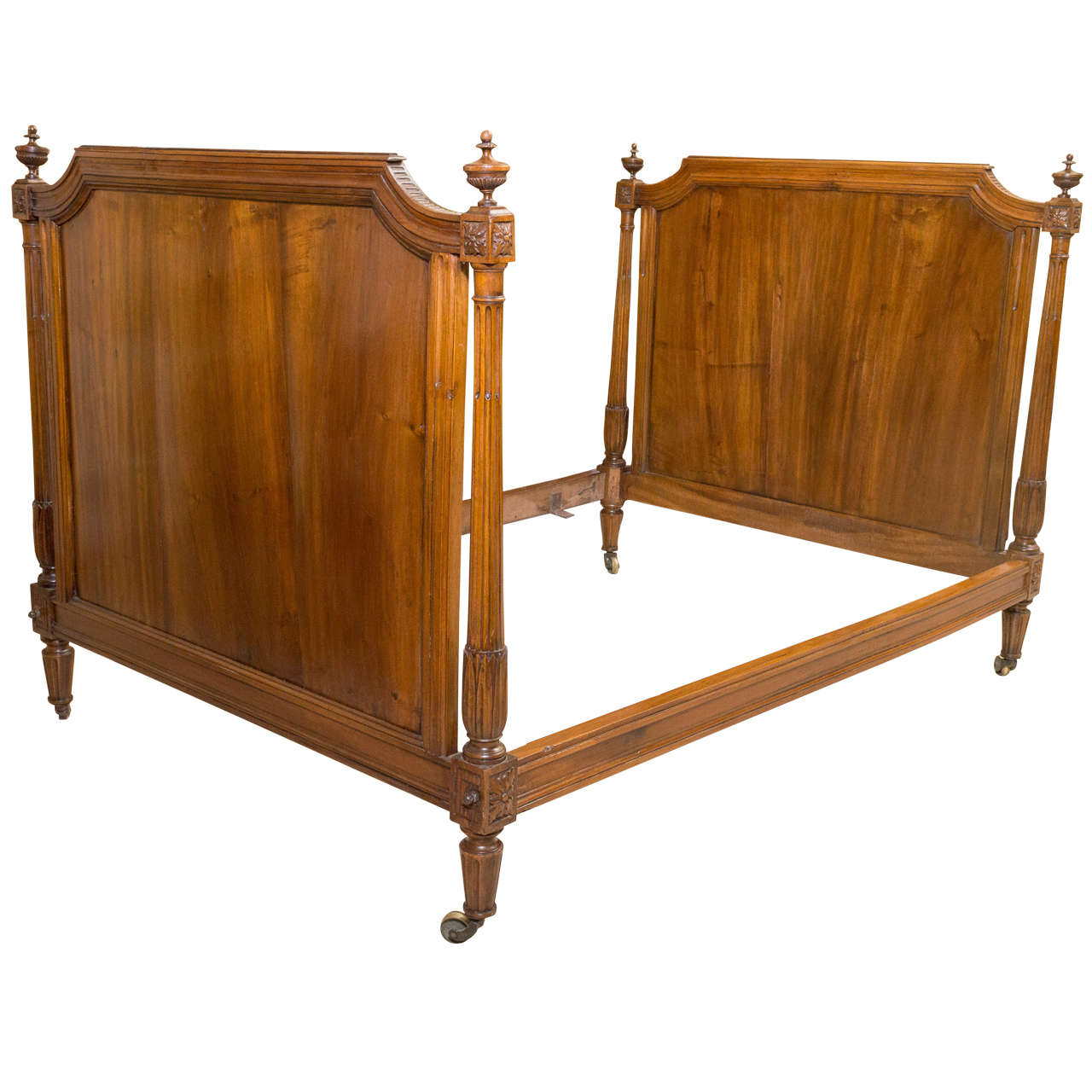 19th Century Louis XVI Style French Walnut Day Bed - STORE CLOSING MAY 31ST For Sale