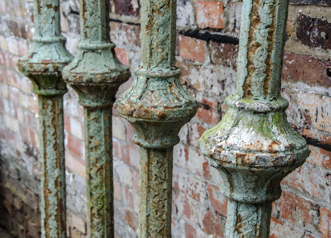 Set of Four Antique Victorian Cast Iron Columns In Good Condition In London, GB