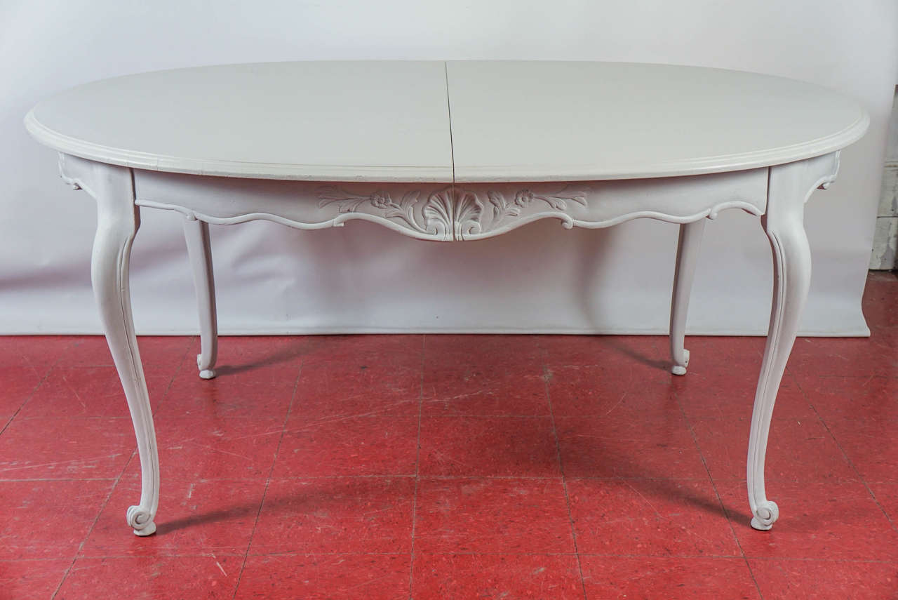 Louis XV Style Oval Dining Table