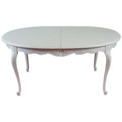 Louis XV Style Oval Dining Table