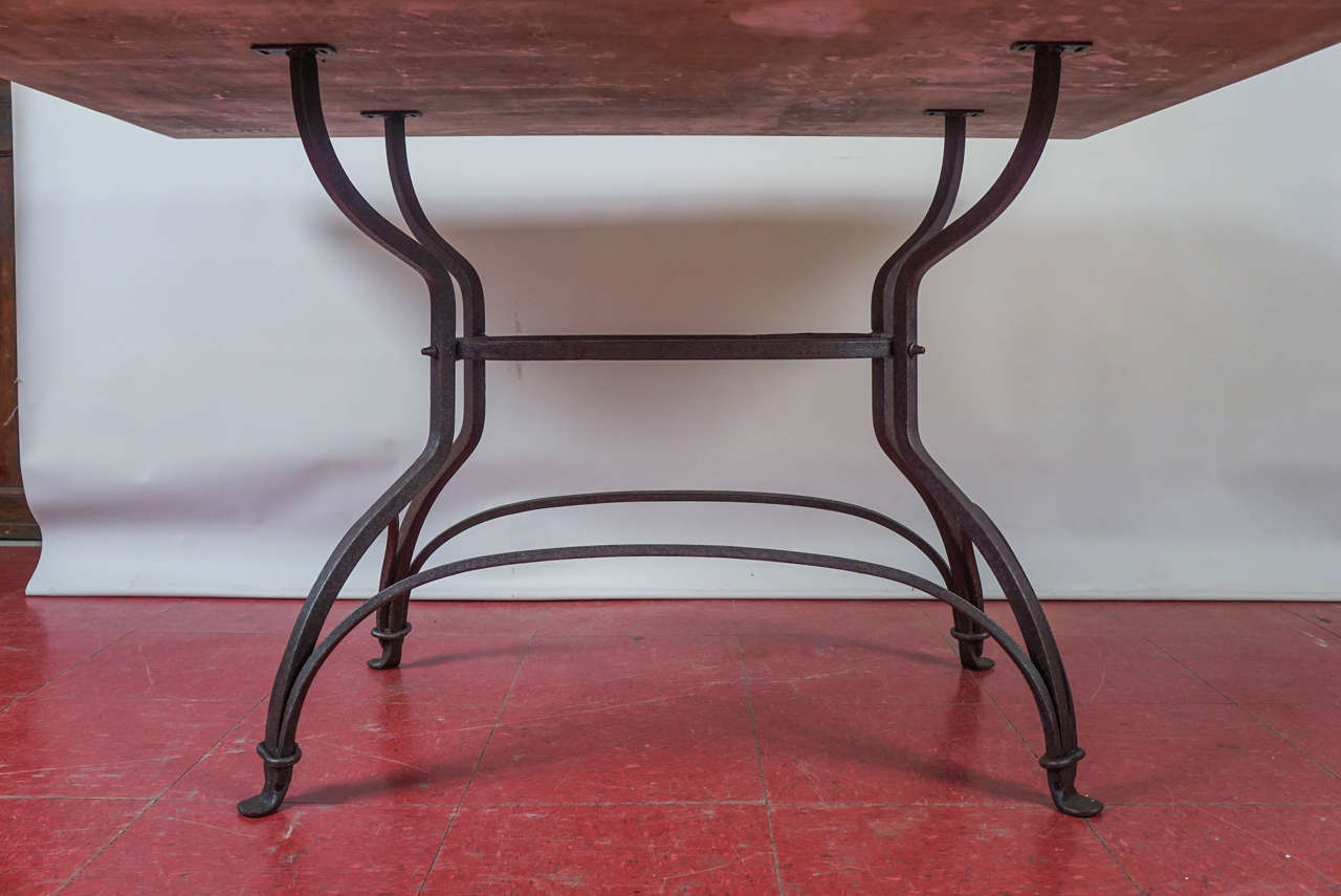 Metalwork Indoor or Outdoor Bistro Garden Table