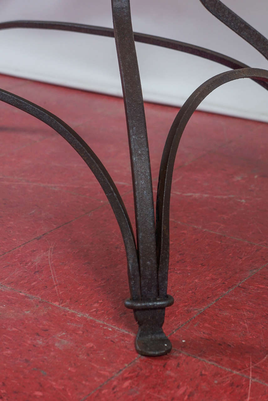 Indoor or Outdoor Bistro Garden Table In Good Condition In Sheffield, MA