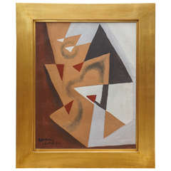 George Maurice Cloud Framed Oil Painting, 1949